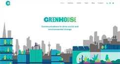 Desktop Screenshot of greenhousepr.co.uk